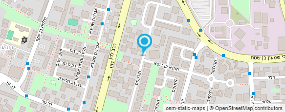 מפת הגעה אל יו - קאר השכרת רכב