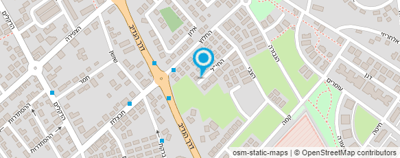 מפת הגעה אל פרופ' גדי זרח