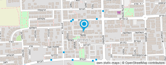 מפת הגעה אל ע.מ.ק תשתיות