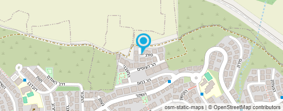 מפת הגעה אל שוקולד eynavis