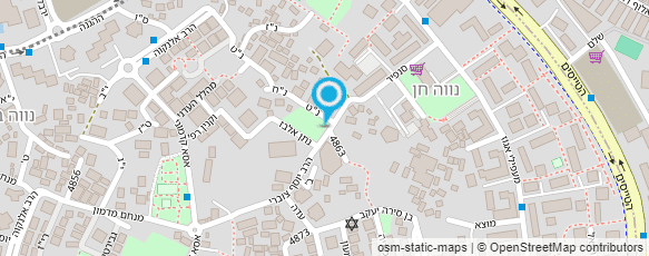 מפת הגעה אל גן עדה