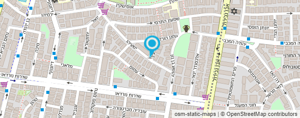 מפת הגעה אל נועה לוי