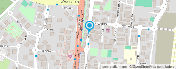 מפת הגעה אל גלי זפרני-אור לייזר