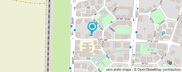 מפת הגעה אל מנדי שיף - הפקות אירועים