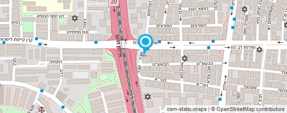 מפת הגעה אל סלון יופי Nephertity