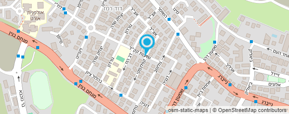 מפת הגעה אל פעוטון בר זאב