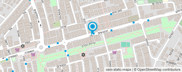 מפת הגעה אל המשפחתון של שרית