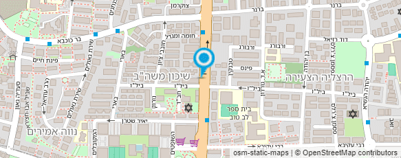 מפת הגעה אל דורית בכר - דוריתה הפקות