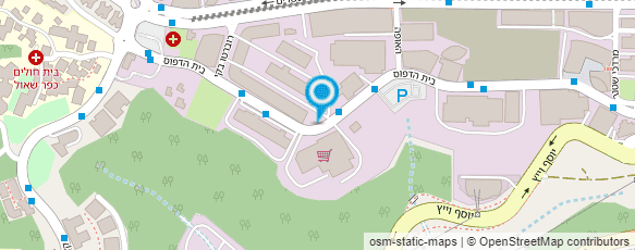 מפת הגעה אל מכון בית אל