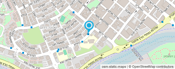 מפת הגעה אל הגן של פזית