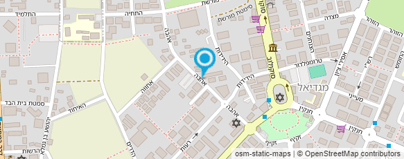 מפת הגעה אל אורן הגנן