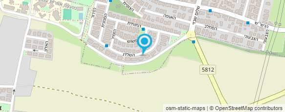 מפת הגעה אל דורון הגנן מפת הגעה אל דורון הגנן