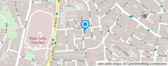 מפת הגעה אל חגית שיר