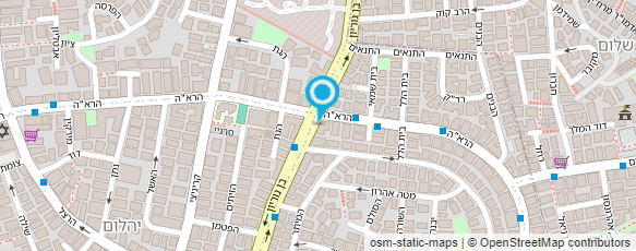 מפת הגעה אל רינת עיצובים