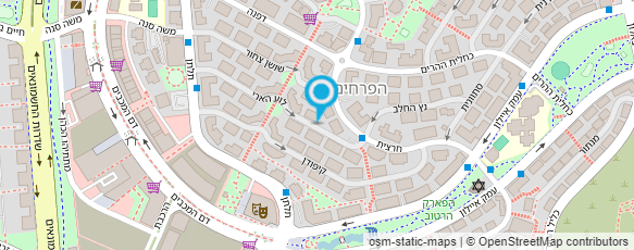 מפת הגעה אל גן אופיר