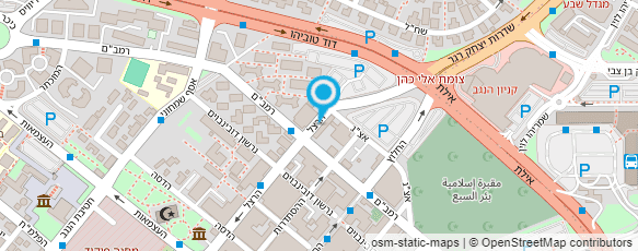 מפת הגעה אל המוקד לייעוץ אישי