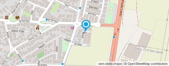 מפת הגעה אל ד"ר פרס וינשטוק דבי