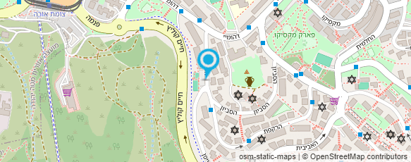 מפת הגעה אל גן הפרפר