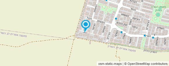 מפת הגעה אל לילי אטיאס- רפלקסולוגית בכירה