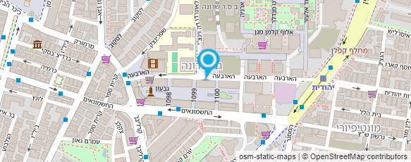 מפת הגעה אל המרכז הישיר לקבלת מודעות