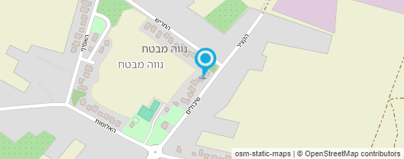 מפת הגעה אל יואב שלום - מרצה בתחום התחבורה