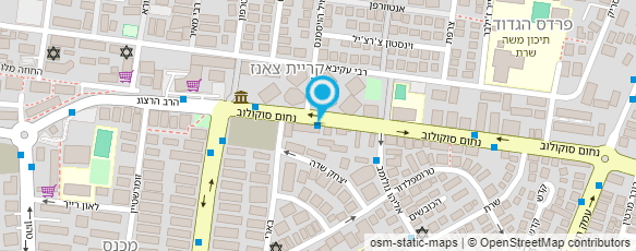 מפת הגעה אל מוריס-מורה לנהיגה מוסמך.