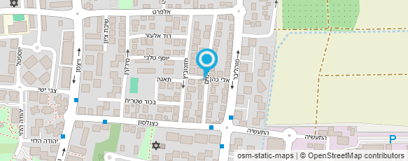 מפת הגעה אל מסודרים שרות תיקונים