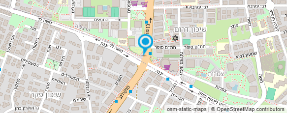 מפת הגעה אל המשפחתון של עידית