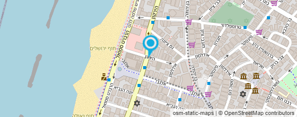 מפת הגעה אל פור הילטון  4HILTON