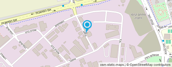 מפת הגעה אל א.ש. עיצובים