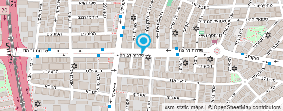 מפת הגעה אל איציק חן עיצוב שיער מפת הגעה אל איציק חן עיצוב שיער