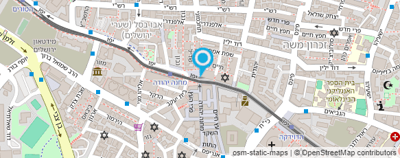 מפת הגעה אל מזנון חצי קשת