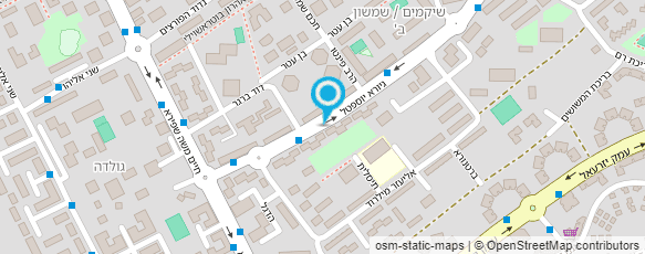 מפת הגעה אל טכנו איציק