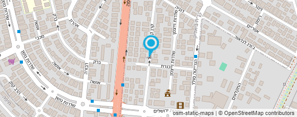 מפת הגעה אל נדב המסובב