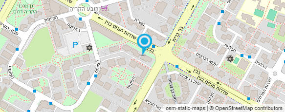 מפת הגעה אל דומינו'ס פיצה