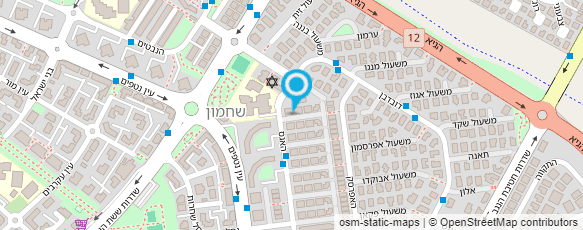 מפת הגעה אל סהר חיים