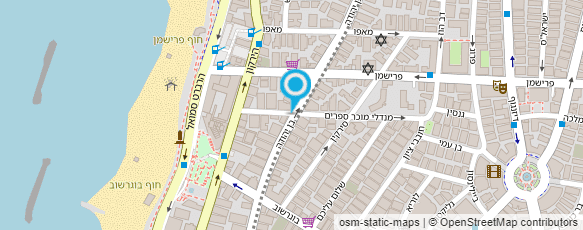 מפת הגעה אל מלון פליישר