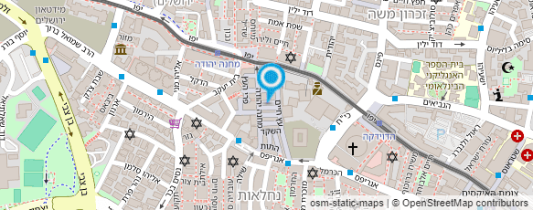 מפת הגעה אל האגס 1 - צמחונית אורגנית