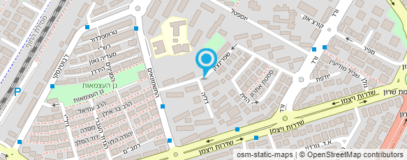 מפת הגעה אל גן "מתגלגלים"- גן בתנועה