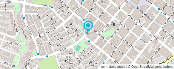 מפת הגעה אל ברכת חי נעמן