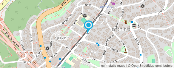 מפת הגעה אל עבודי משה