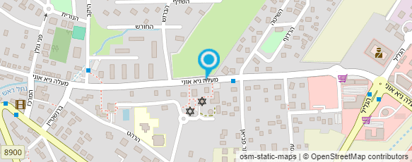 מפת הגעה אל מחסני תאורה