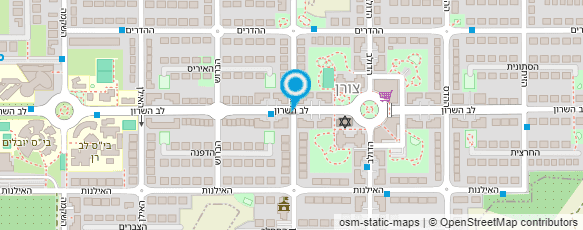 מפת הגעה אל נעמי שדלש - מרכז קוסמטיקה