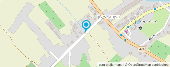 מפת הגעה אל מבט - אדריכלות ועיצוב פנים