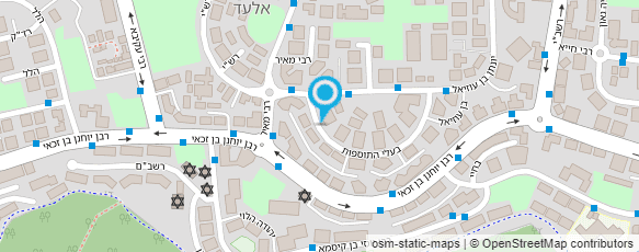 מפת הגעה אל חניון האופניים