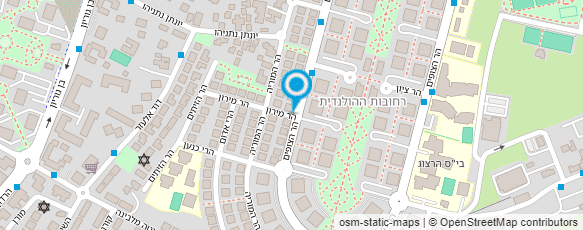 מפת הגעה אל שרונס עיצוב גרפי - sheron's