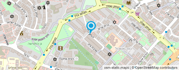 מפת הגעה אל גן ילדים גיל