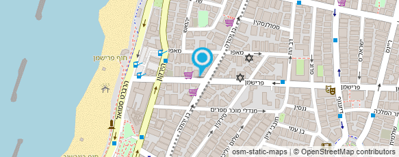 מפת הגעה אל ג'ונתן מעצב שיער