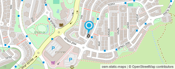 מפת הגעה אל גן וצהרון חיבוקי