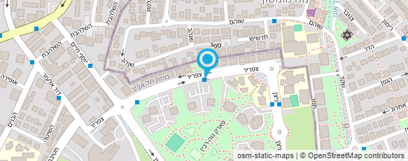 מפת הגעה אל פרמן ריקי- מדריכת הנקה